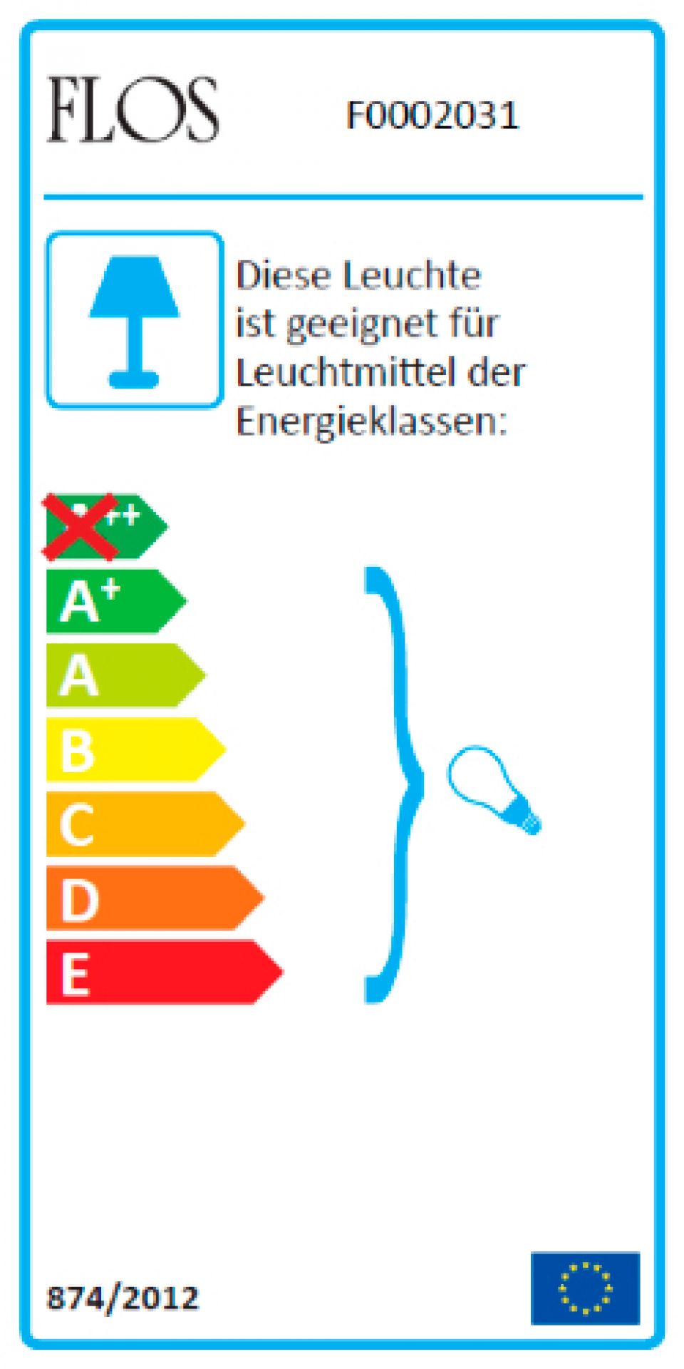 Skygarden 2 Pendelleuchte Flos Rostbraun