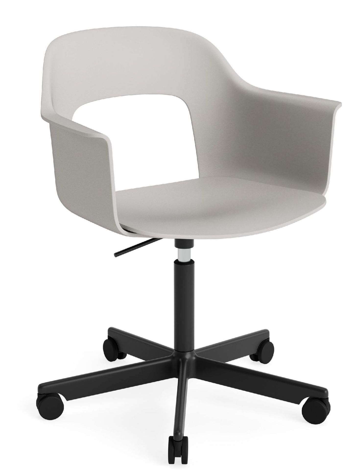 Layout Armchair 241 Armlehnstuhl 5-Sternfuß Drehmechanismus mit Gasfeder Hay