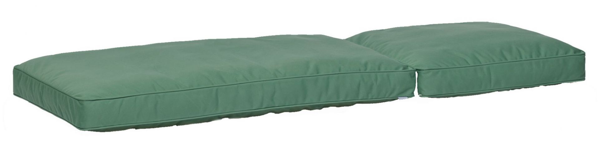 New Hampton Polsterauflage für Sonnenliege von Weishäupl in Grün, Outdoor-geeignet für bequemes Sonnenbaden.