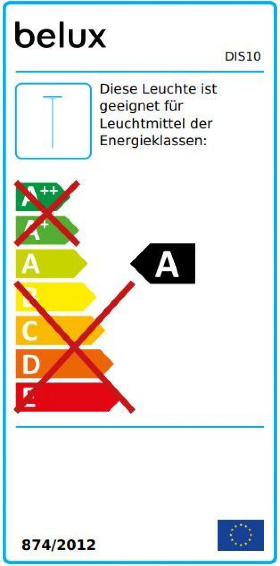 Disk Stehleuchte 4000K weiß Belux