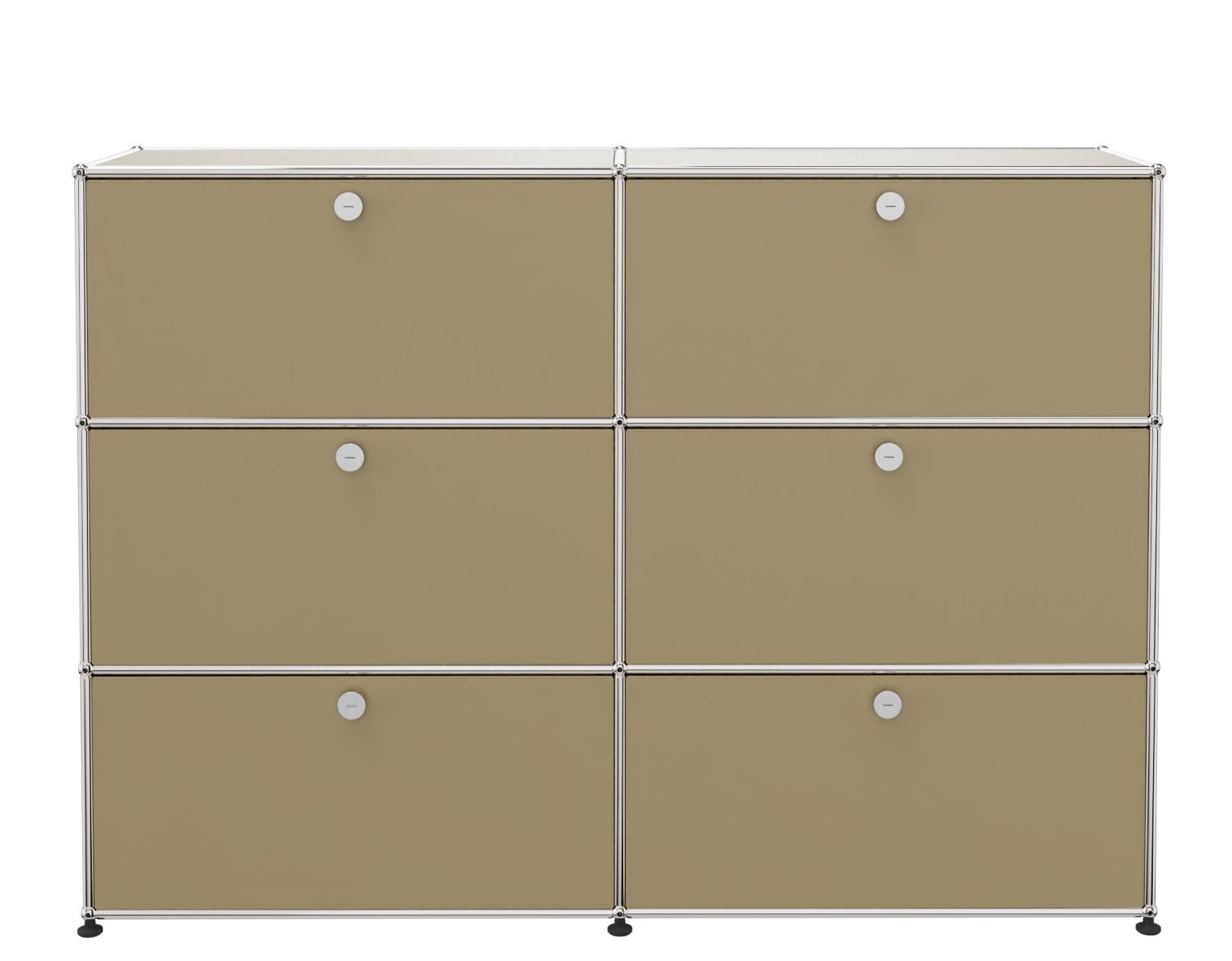 USM Haller Highboard 6 Klappen beige