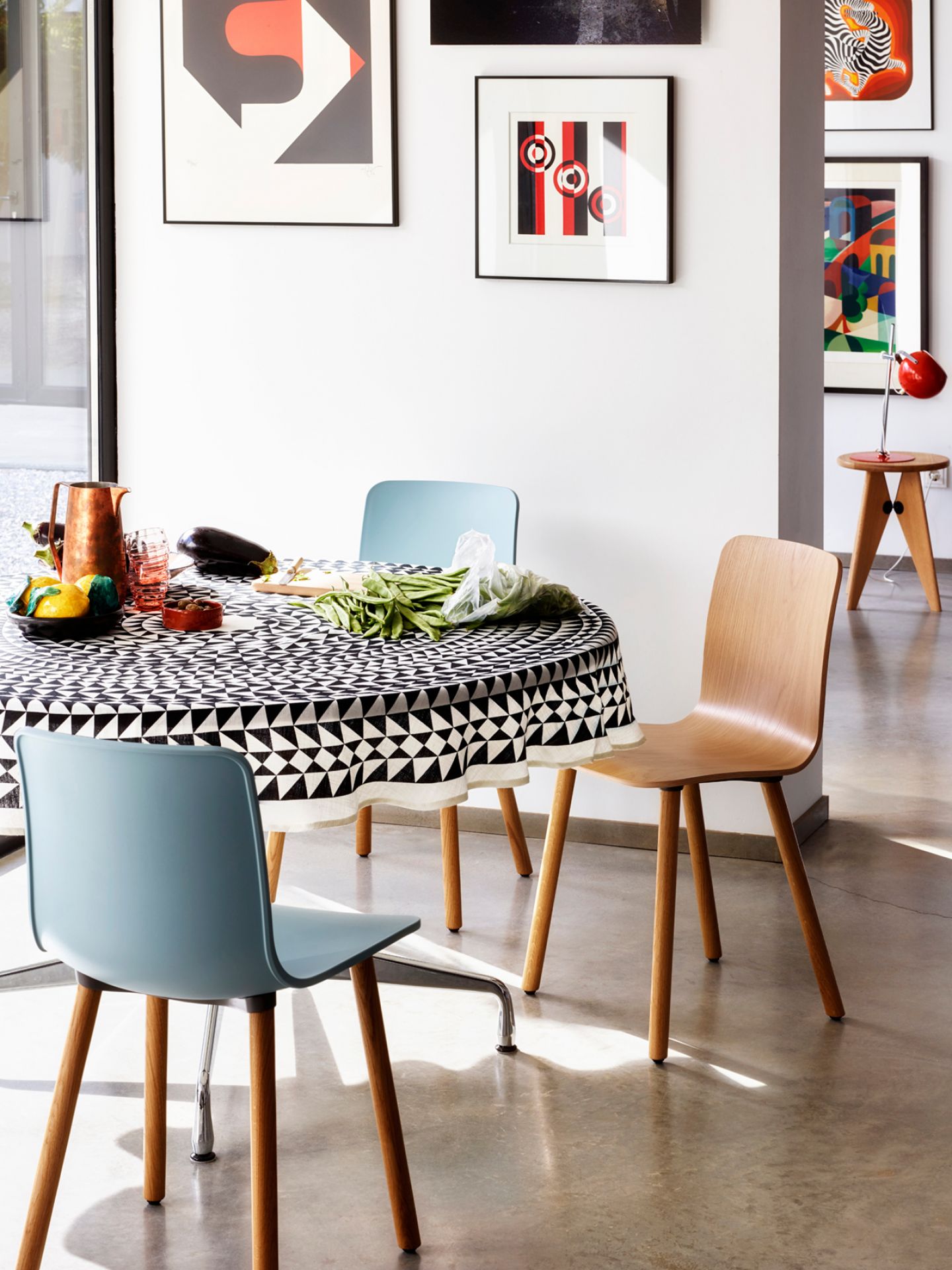 Hal Ply Wood Stuhl Vitra