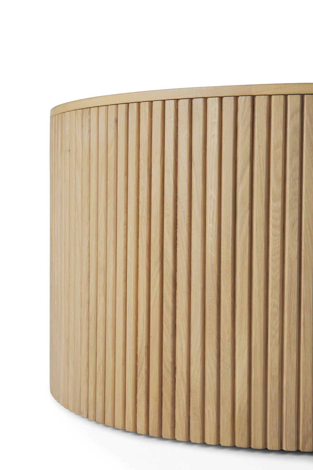 Roller Max Couchtisch Eiche Ø60cm Ethnicraft