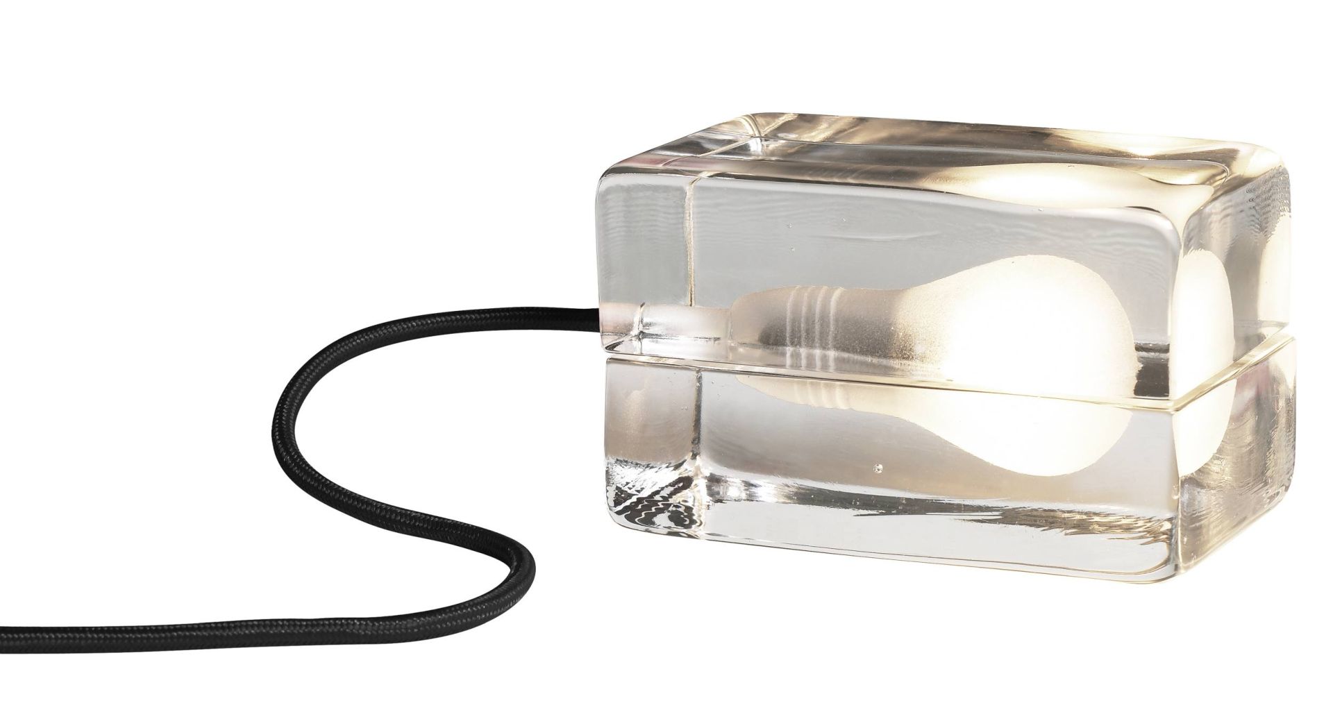 Block Lamp Tischleuchte LED Design House Stockholm Schwarz