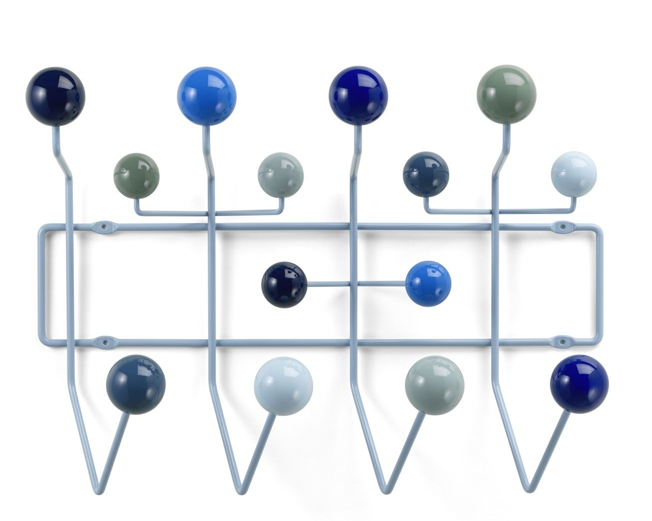 Eames Hang it all Garderobe Kühl Vitra