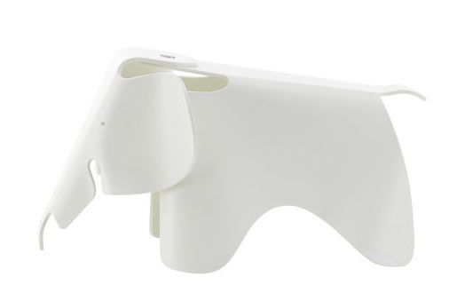 Eames Elephant Small klein RE Vitra Weiß