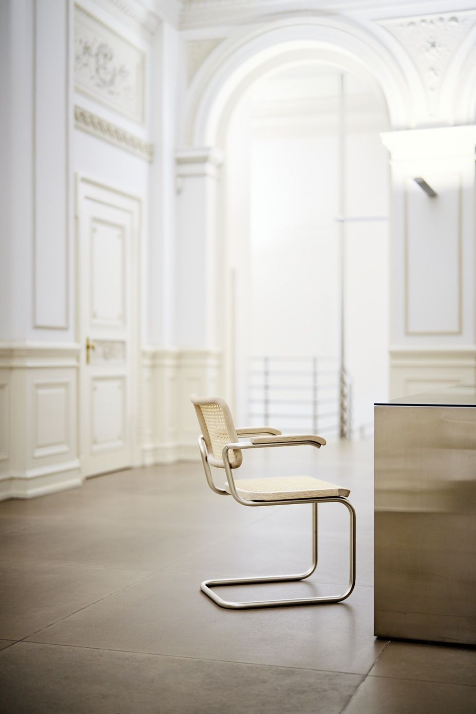 JS. Thonet by Jil Sander S 64 P / S64P Freischwinger Thonet