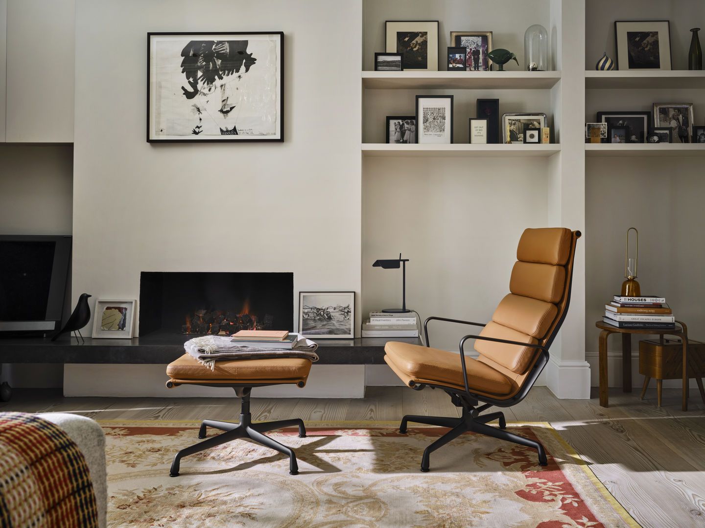 Soft Pad Chair EA223 / EA 223 Hocker Vitra