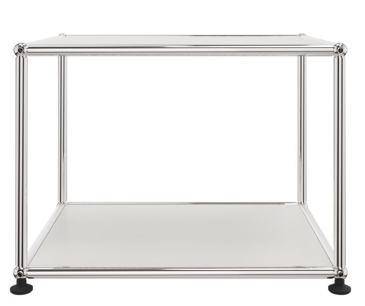 USM Haller Beistellmöbel offen schmal Reinweiß