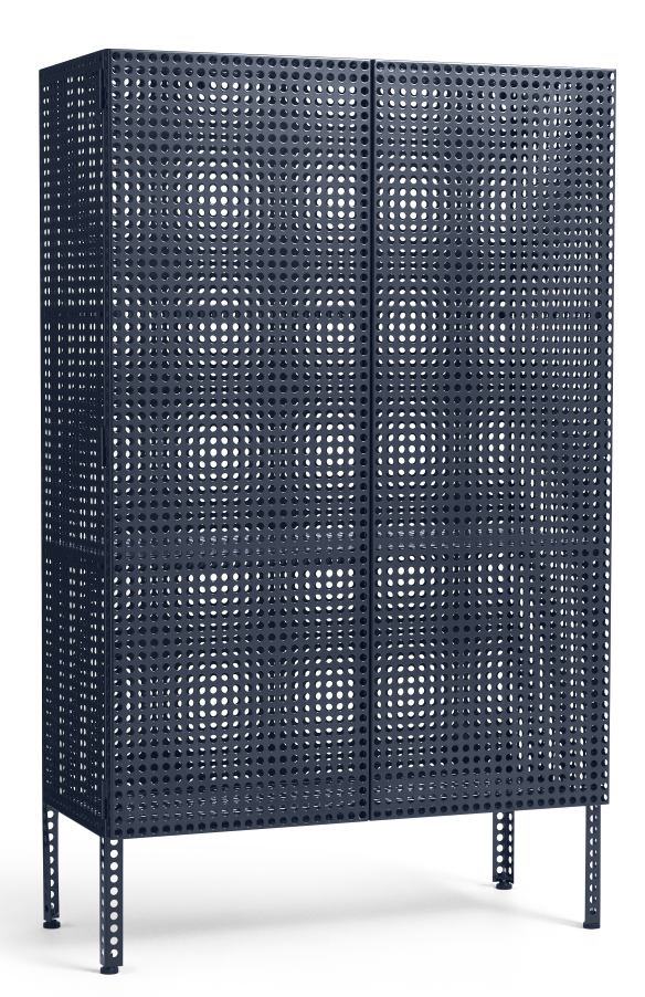 Perforated Cabinat Floor Large Sideboard Hay