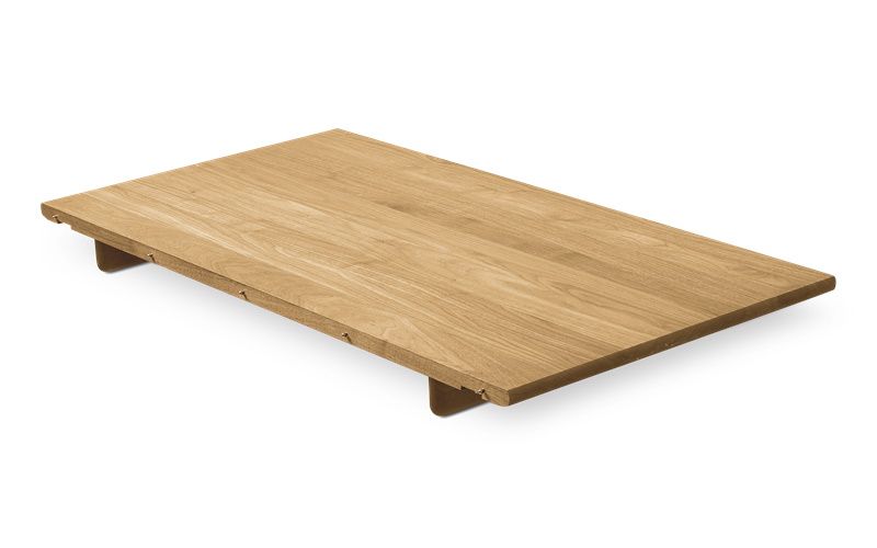 CH337I Einlegeplatte aus Eiche lackiert für Carl Hansen & Søn Esstisch, zur Tischverlängerung.