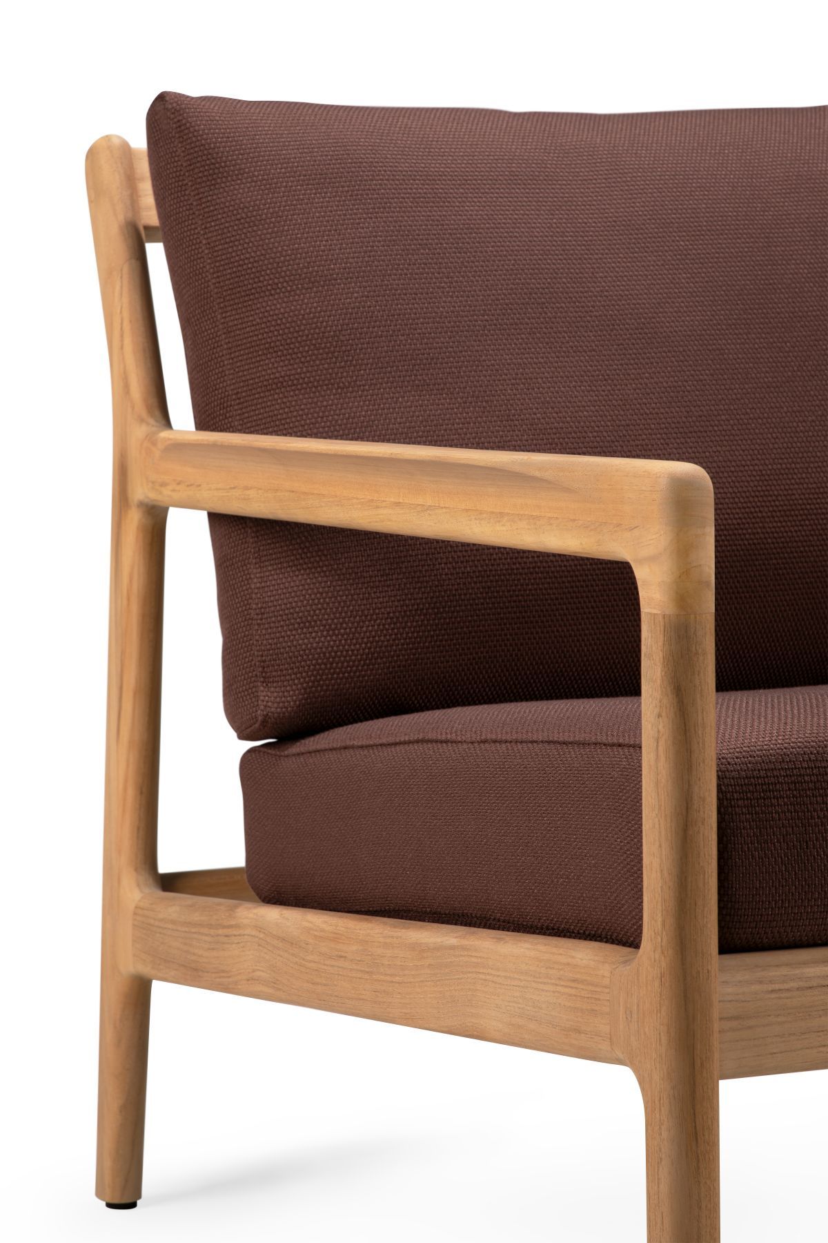 Jack Outdoor Loungesessel Teak Burgundy Ethnicraft