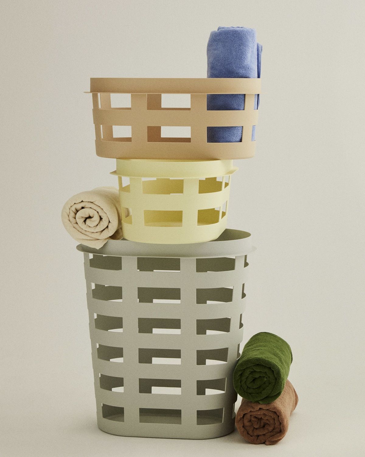 Laundry Basket Wäschekorb L Hay