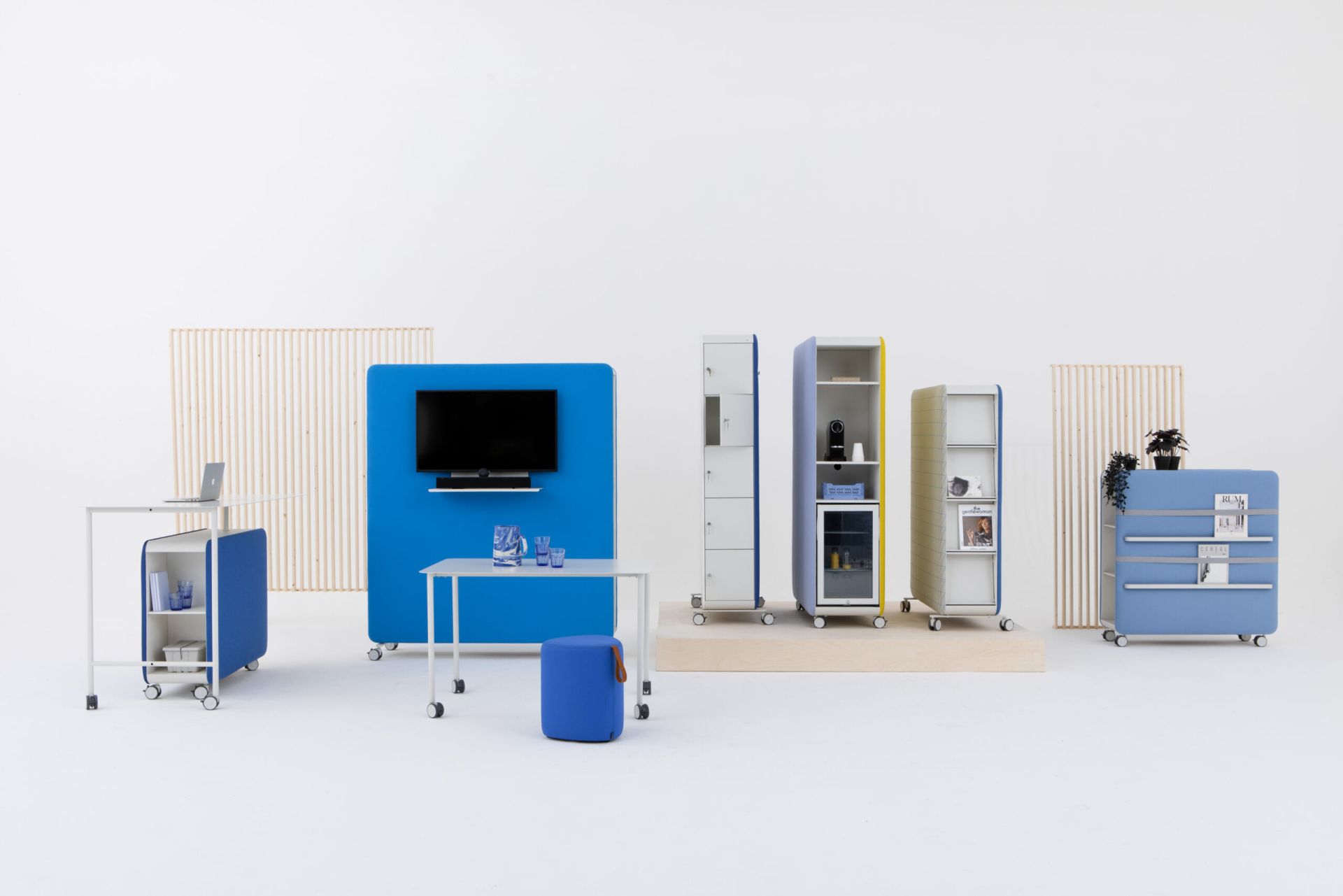 Pillow Space Akustik- / Raumteiler Cascando