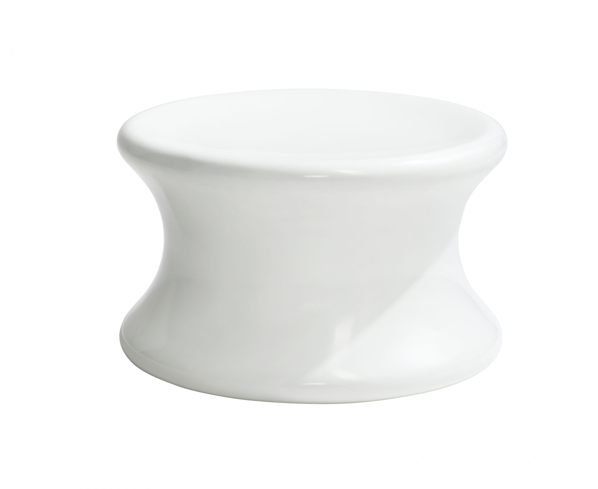 Weißer Mushroom Hocker von Eero Aarnio Originals, kleiner Design Hocker für Kinder und Erwachsene.