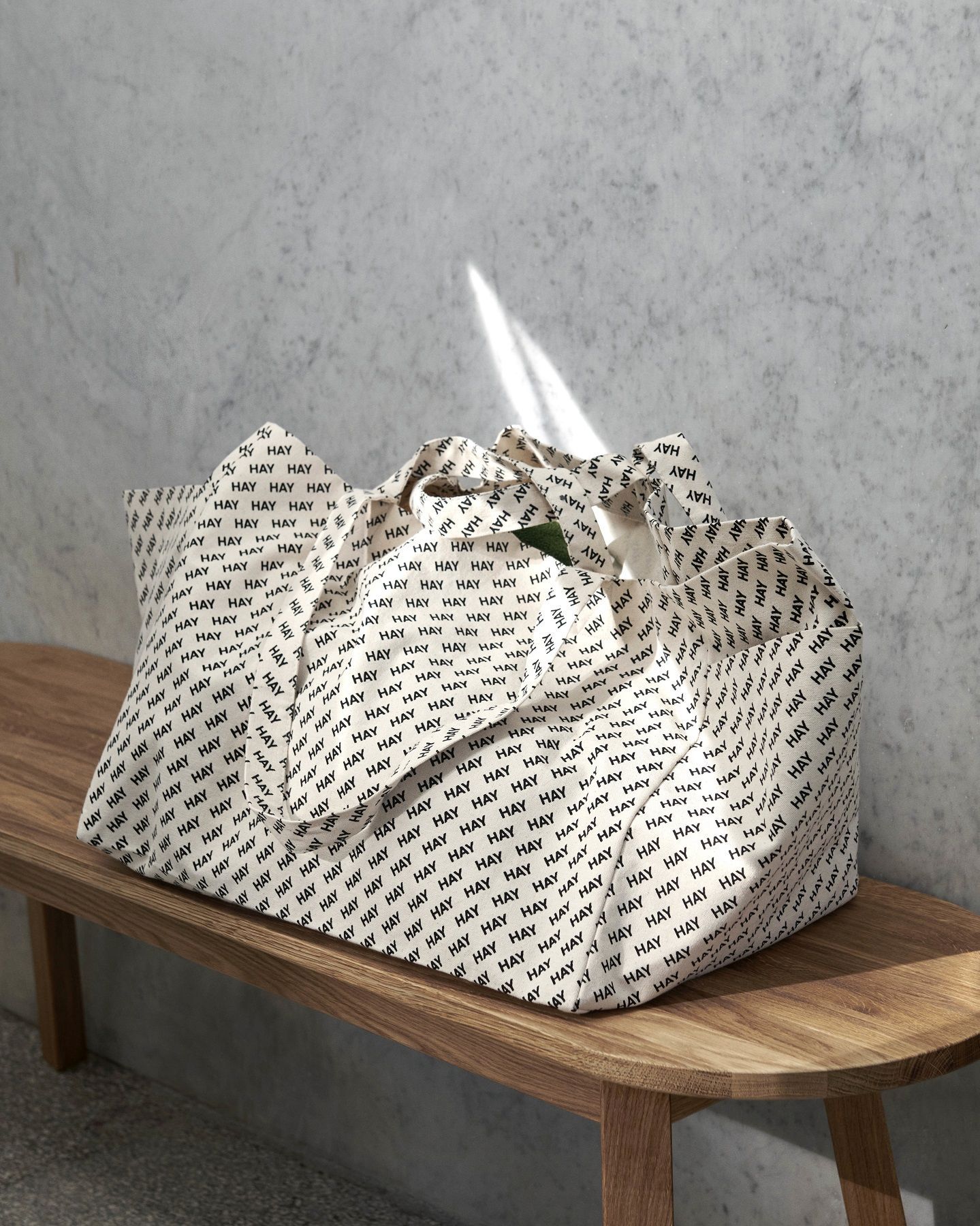 Triangle Leg Bench Bank Hay