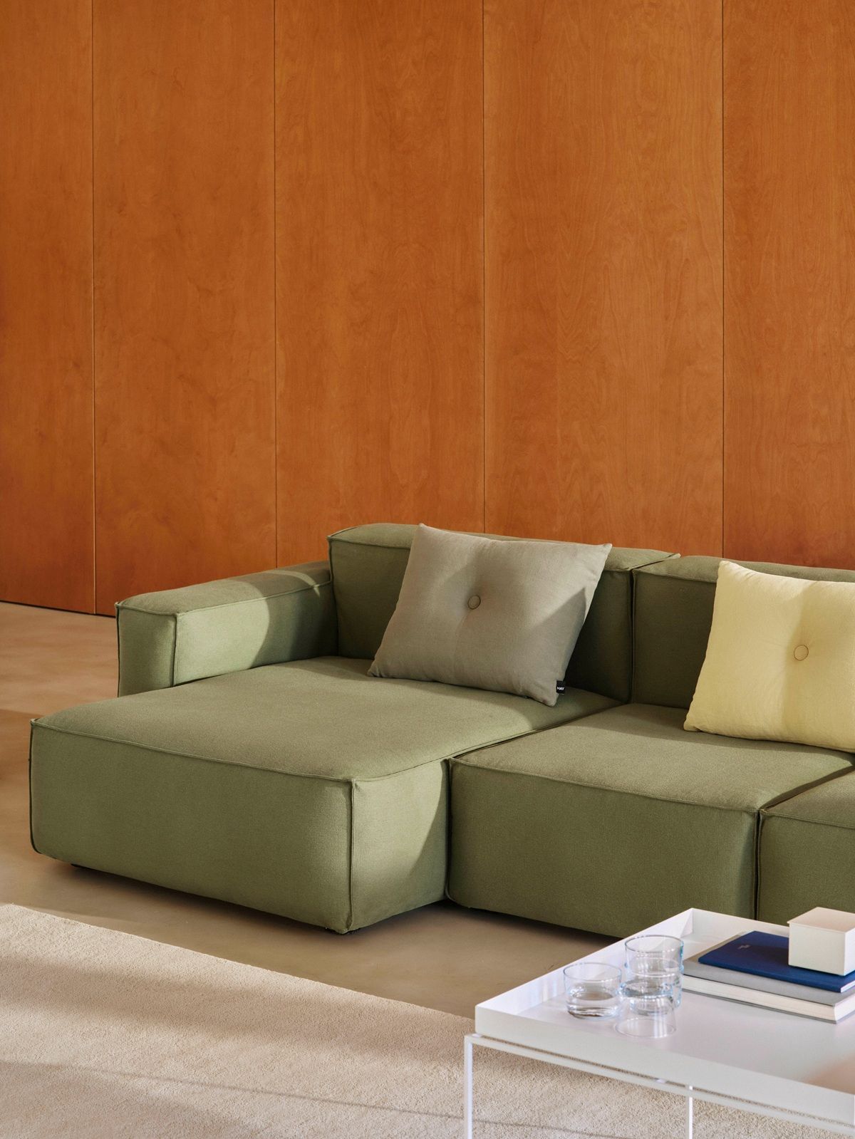Mags S9301 Lounge Right Backrest Modul mit abziehbaren Bezug Hay
