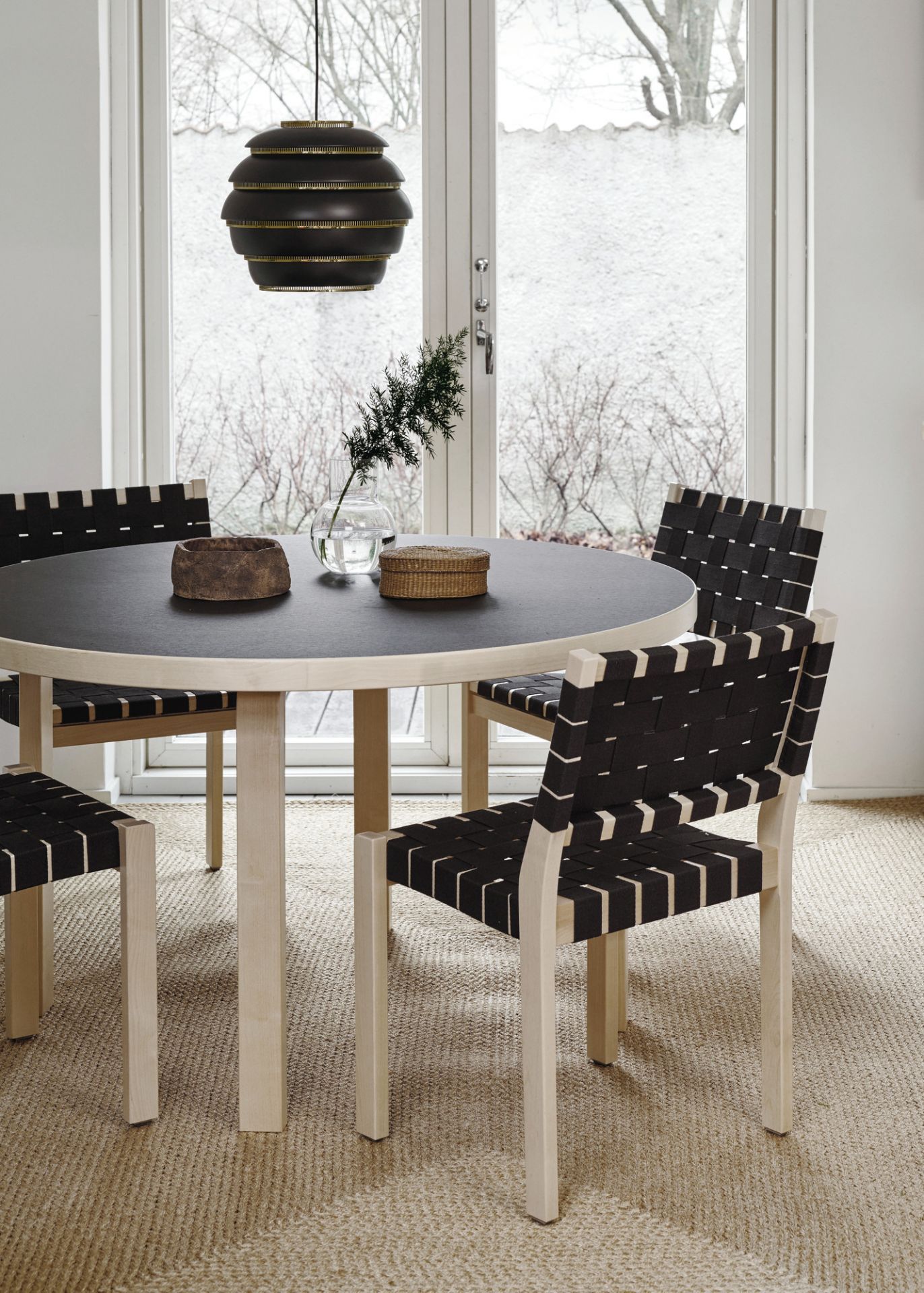 A331 Beehive Hängeleuchte Schwarz Artek QUICK SHIP