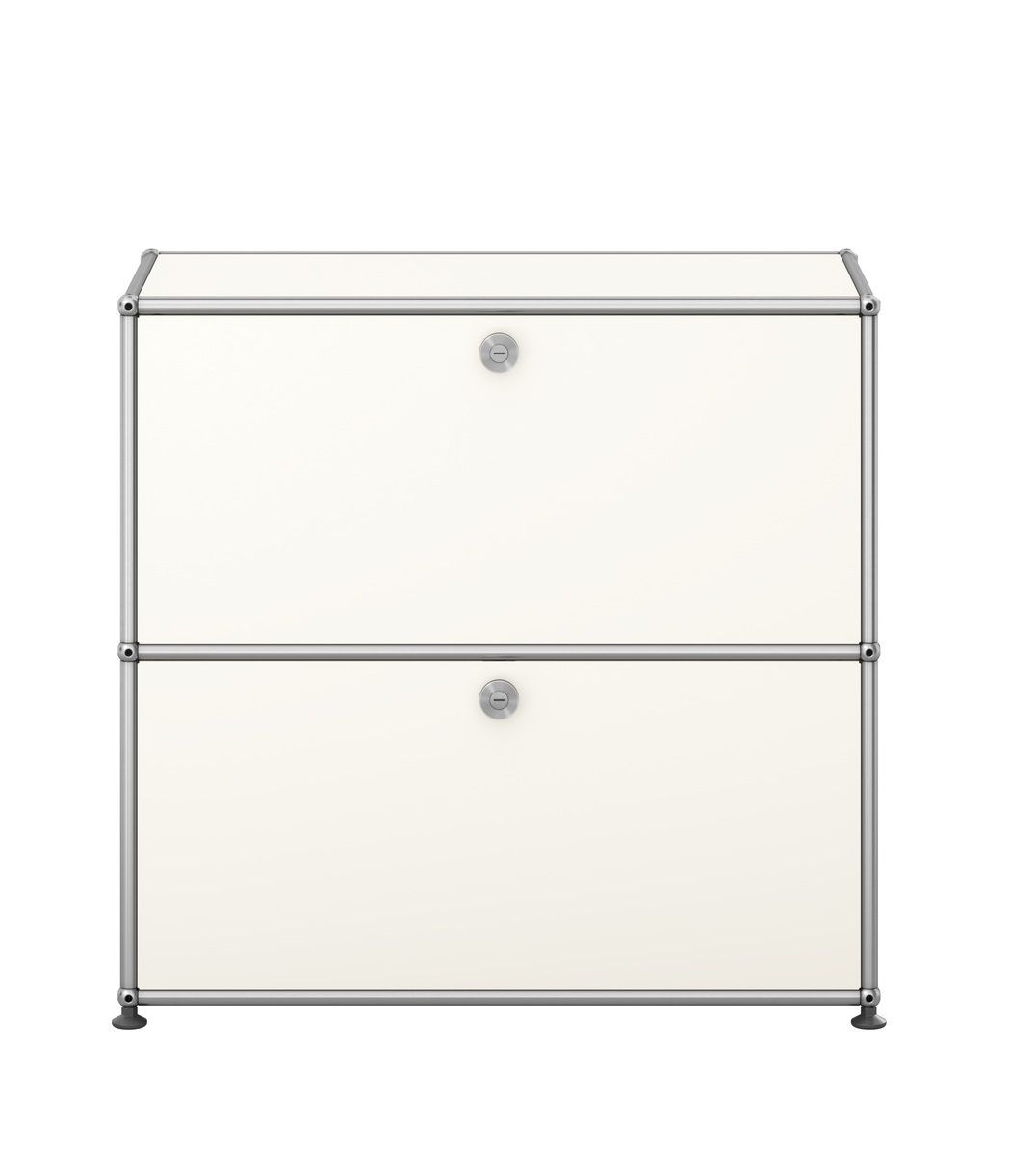 USM Haller Sideboard 2 Schubladen Reinweiß - FAST DELIVERY