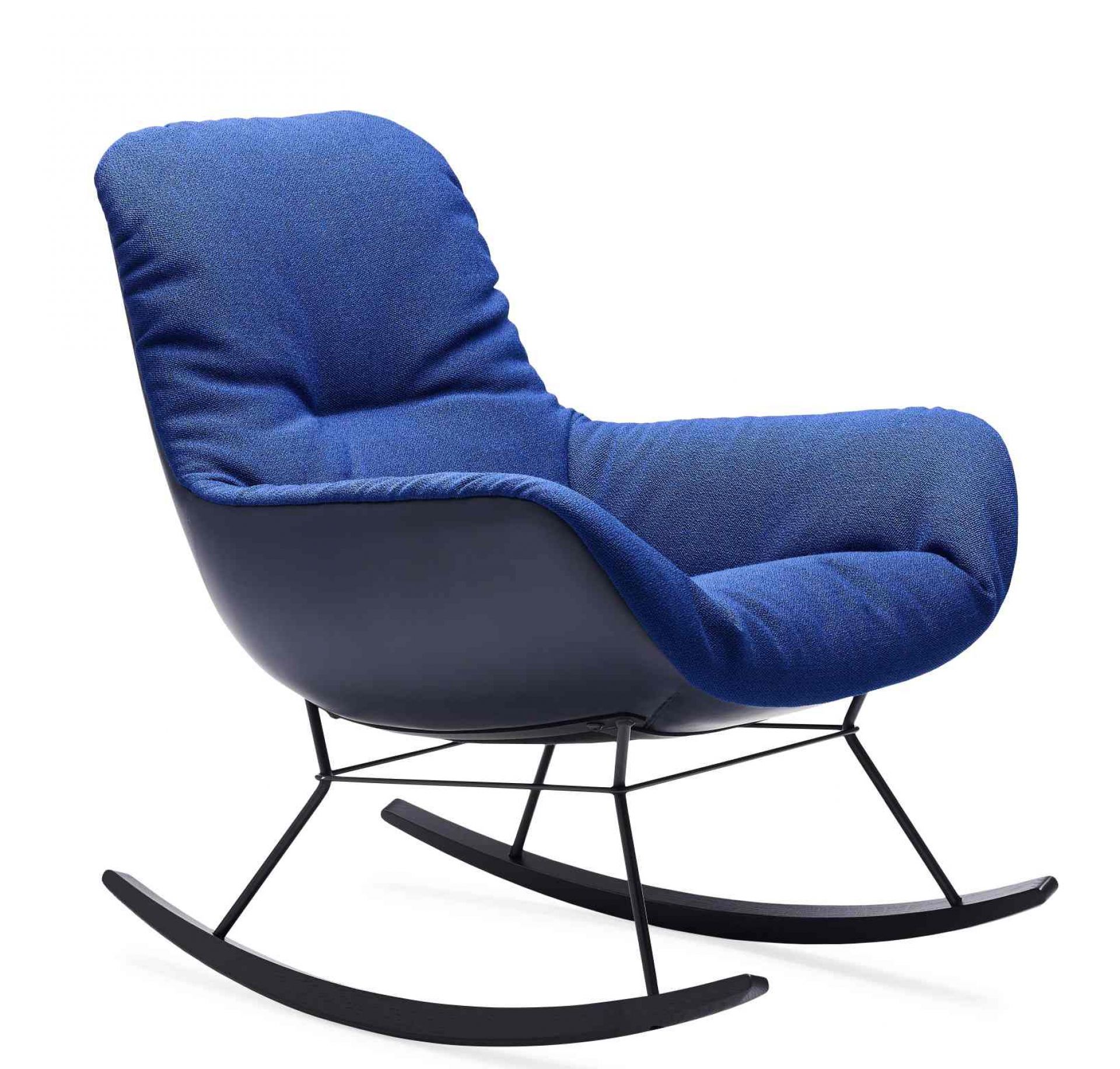 Leya Rocking Lounge Chair Schaukelsessel Freifrau Manufaktur