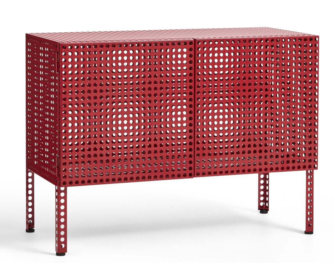 Perforated Cabinet Floor Small Sideboard Hay