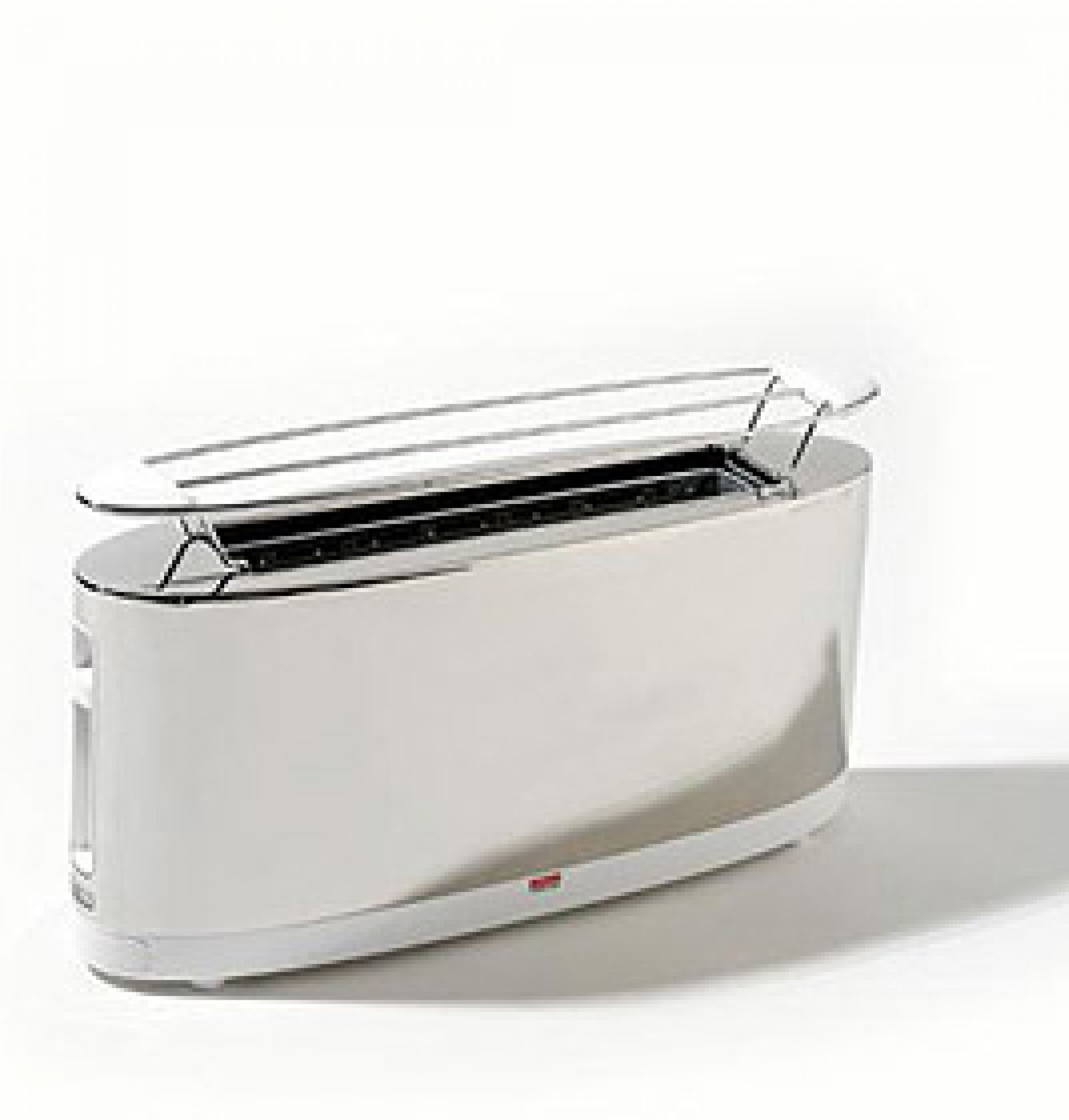 SG68 W Toaster mit Brötchenaufsatz Alessi