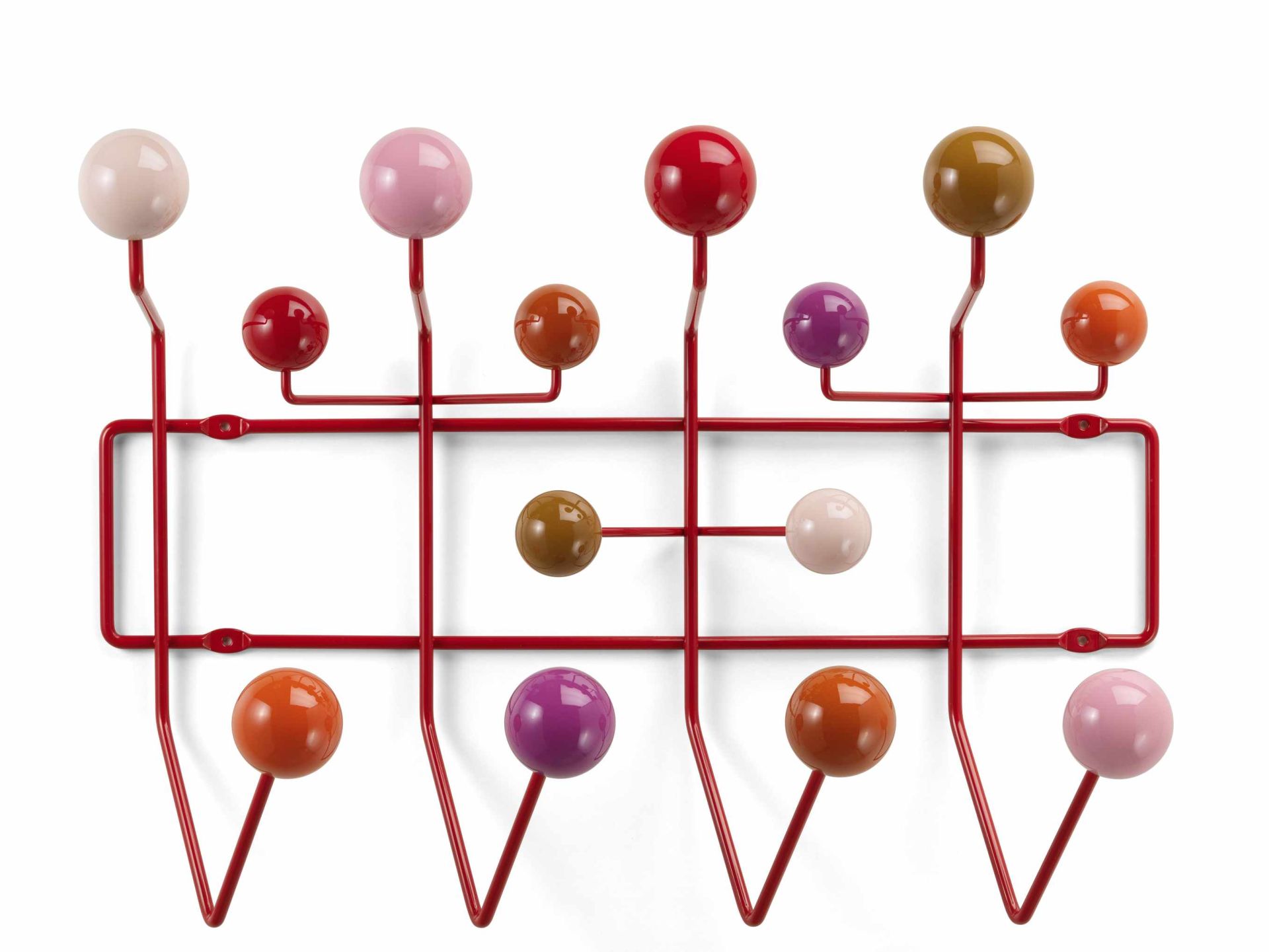 Eames Hang it all Garderobe Warm Vitra 