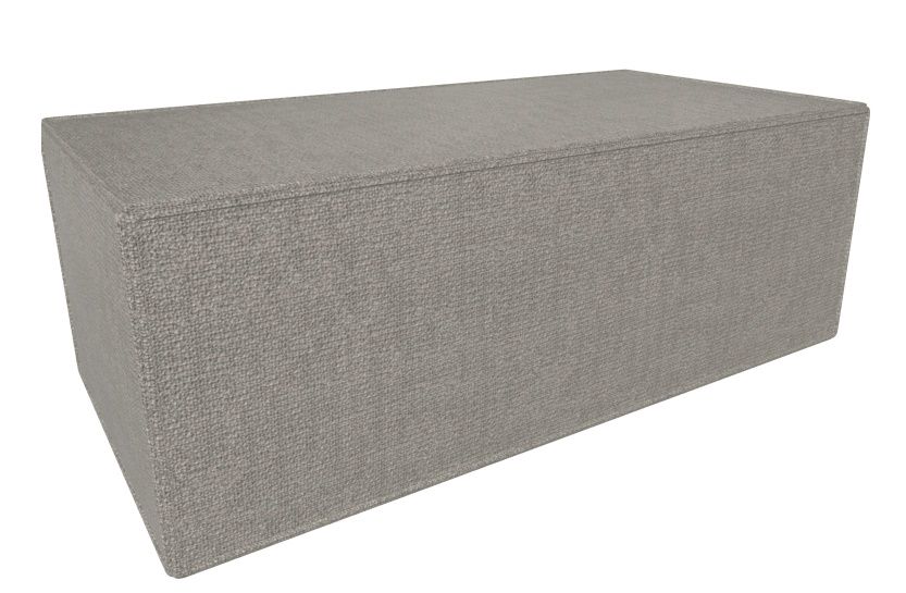 Graues Trio Basis Sitzelement von Cor, modernes Sofa Modul mit Stoffbezug für Wohnzimmer.