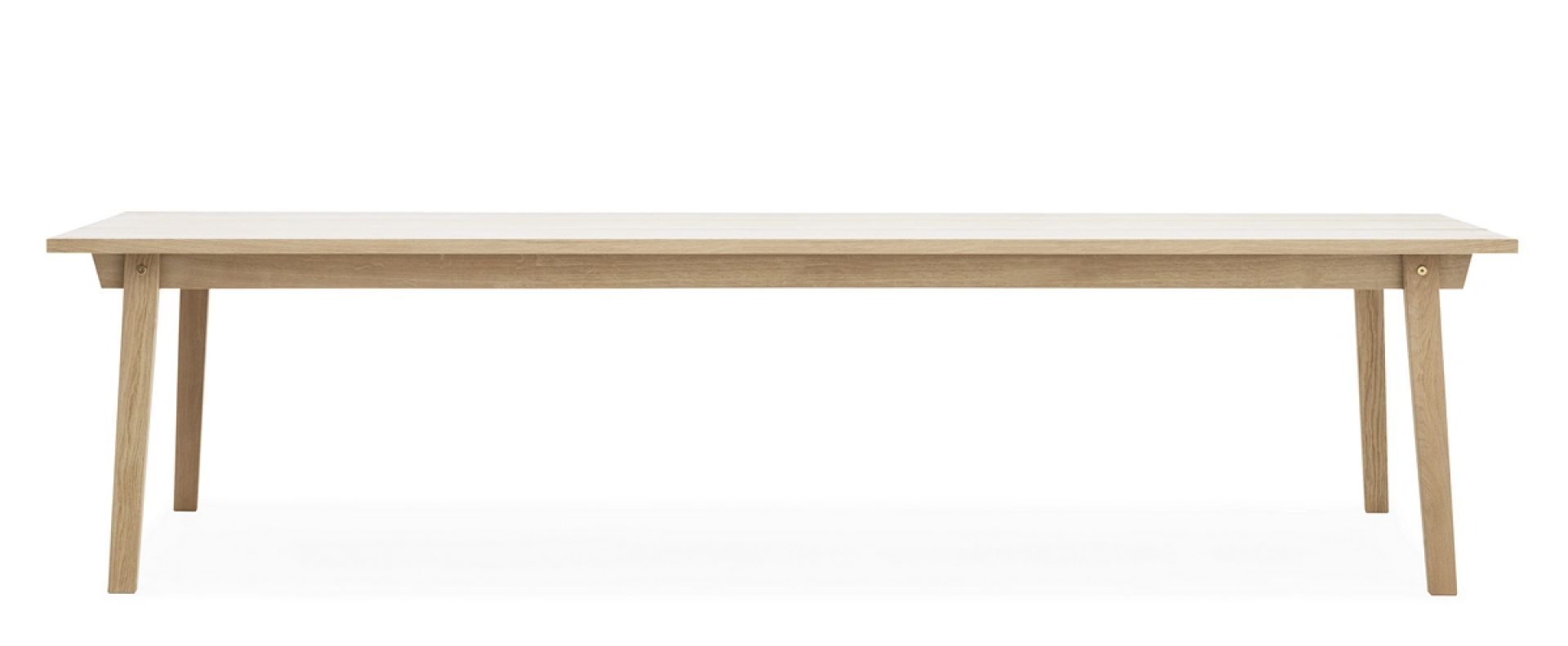 Slice Table von Normann Copenhagen: Heller Esstisch aus Eichenholz, modernes Design.