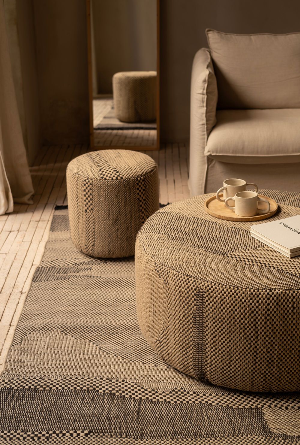 Wabisabi Pouf Hocker Nanimarquina