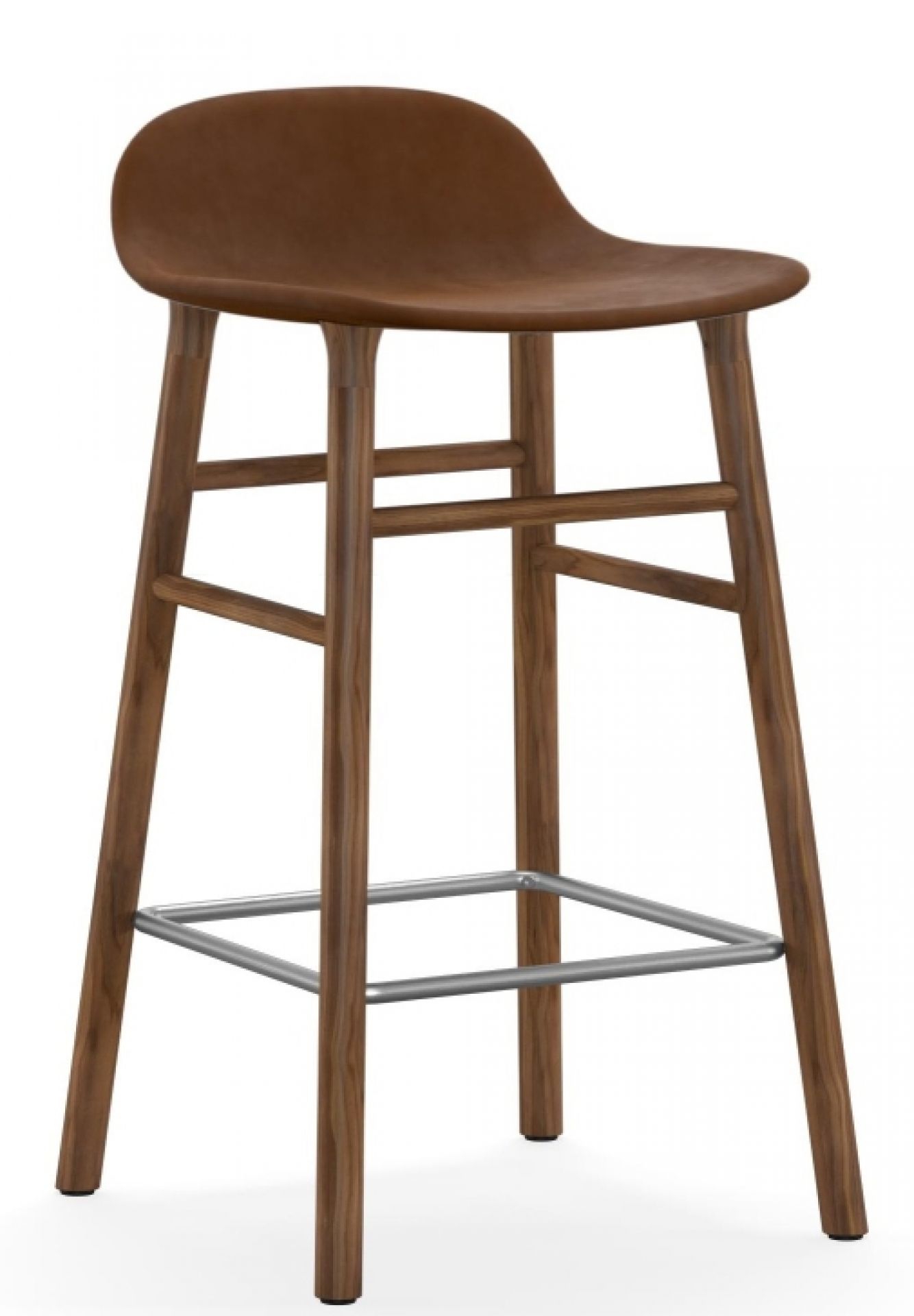 Form Barstool Barhocker H 65 cm Holz Gepolstert Normann Copenhagen