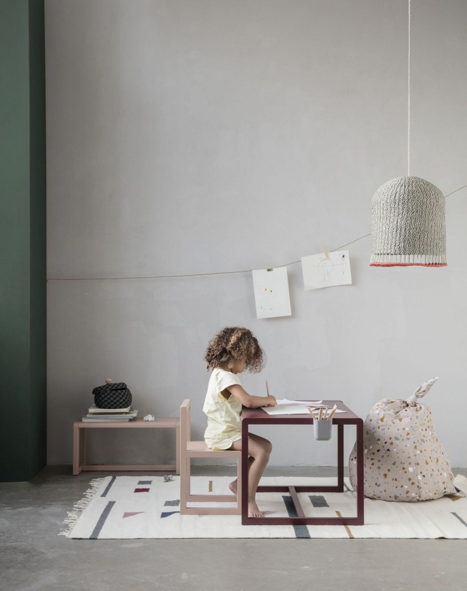 Little Architect Table Tisch Rose Ferm Living EINZELSTÜCK