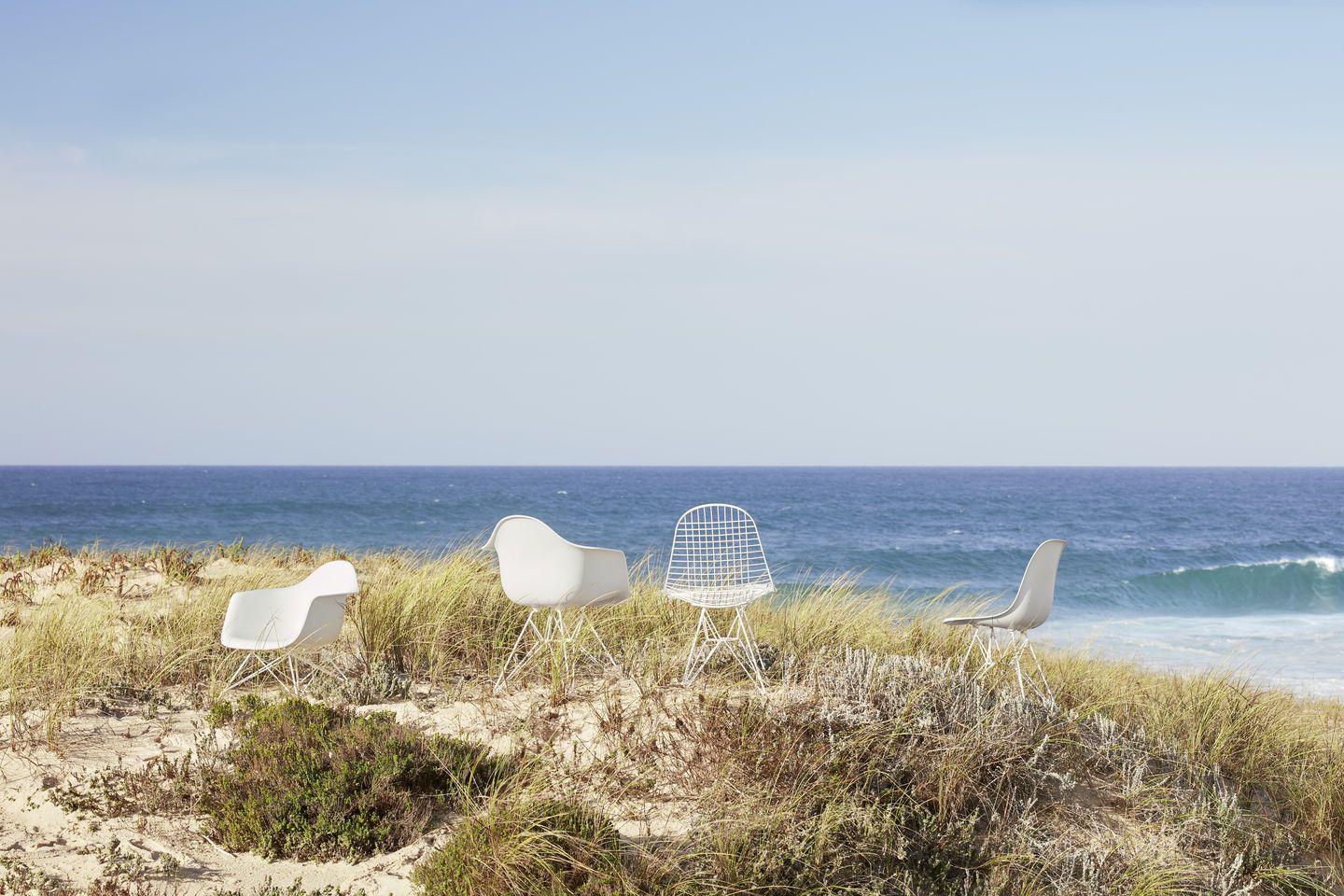 DKW Wire Chair Stuhl ungepolstert Vitra