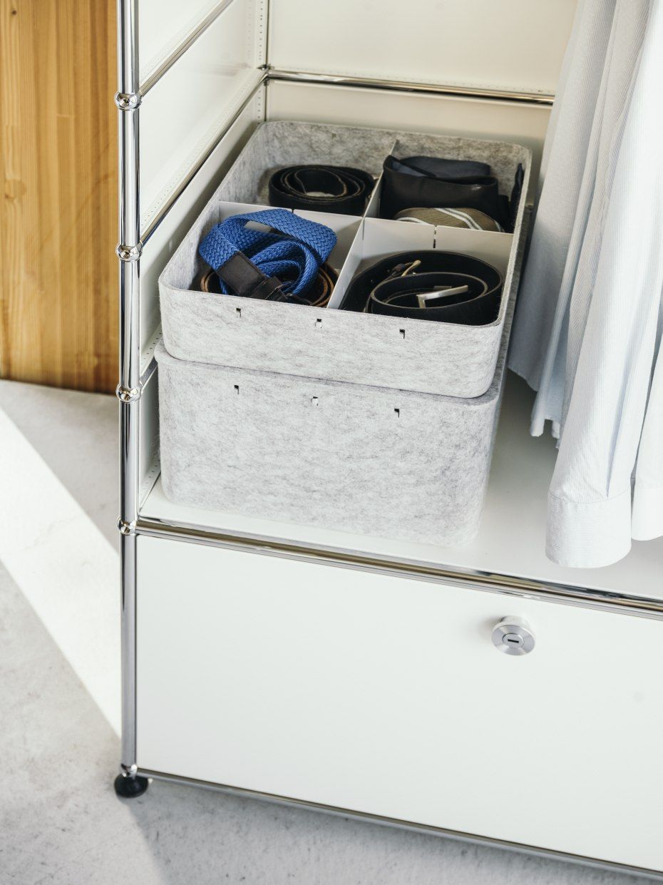 USM Haller Inos Box hoch mit Tablett