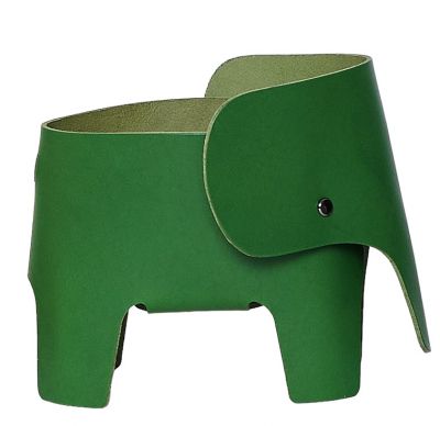 Grüne Elephant Akkuleuchte von EO Denmark, modernes Design, dekorative Tischleuchte in Elefantenform.