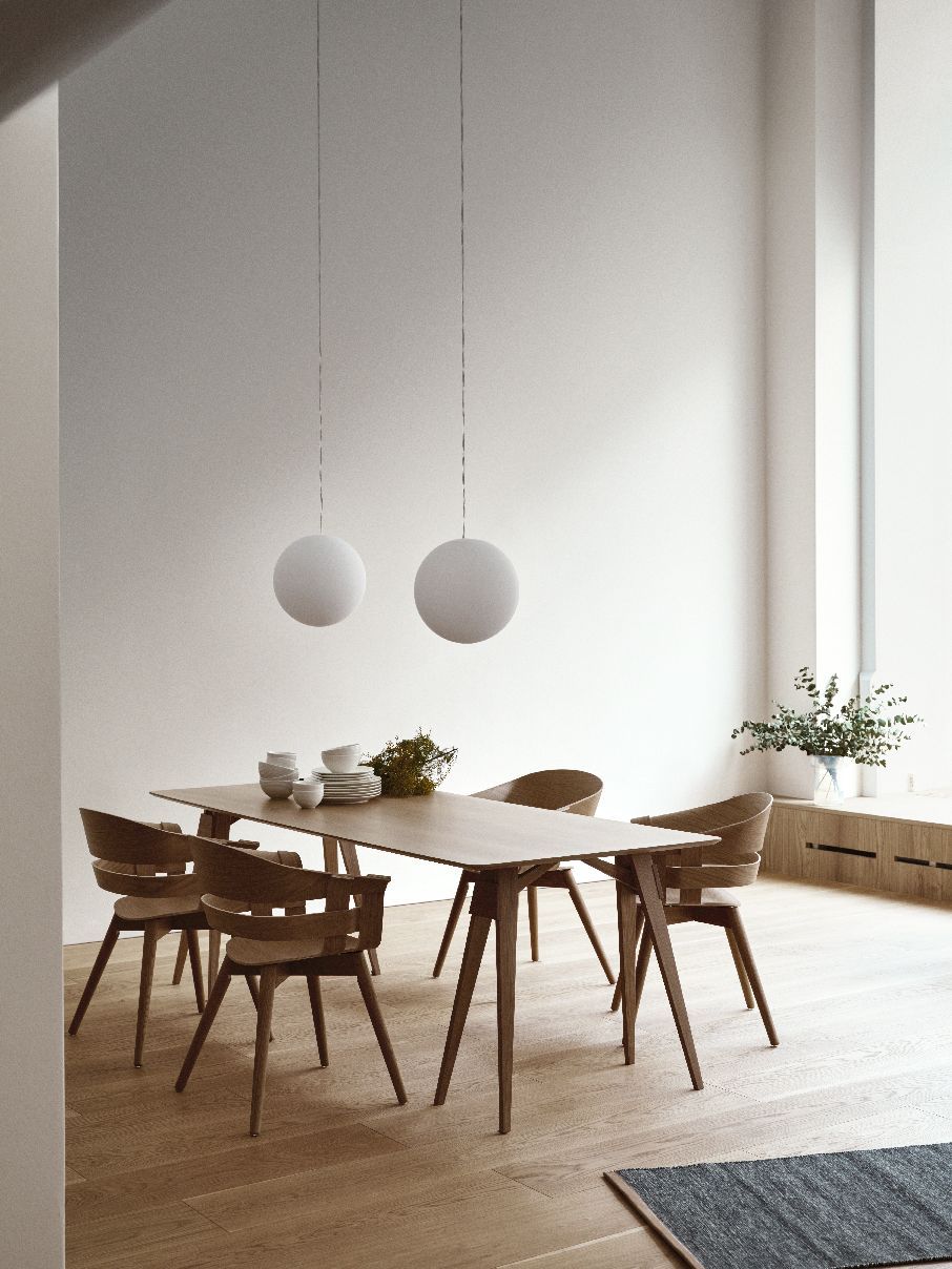 Luna Lamp Pendelleuchte Mittel Design House Stockholm