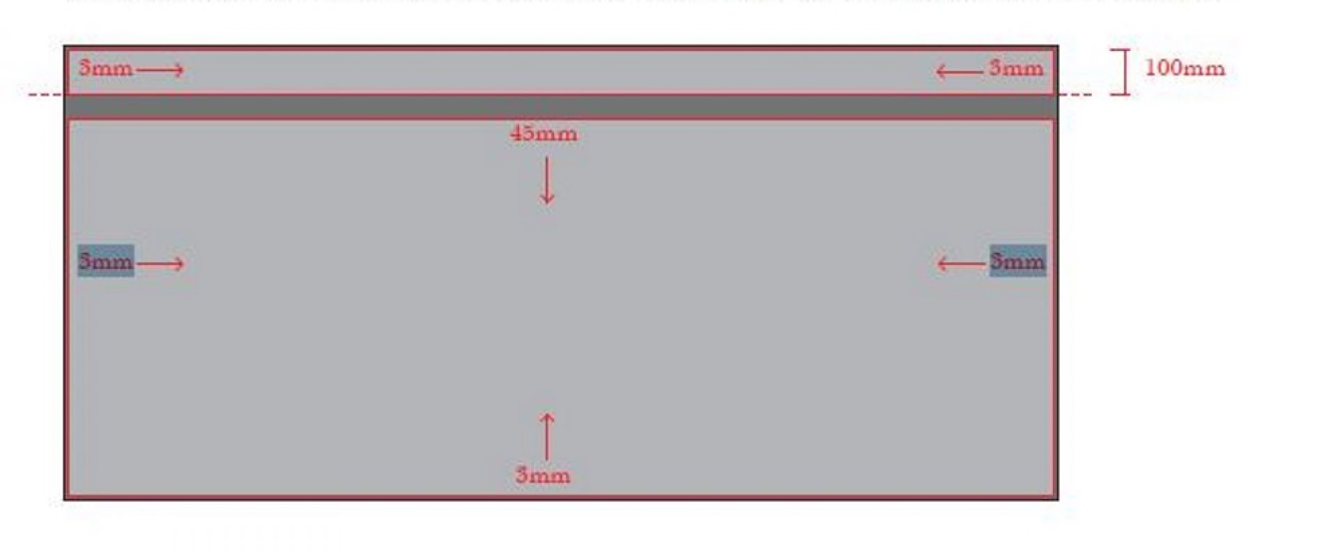 Technische Zeichnung des Hay New Order Table Tisches mit Maßangaben für Montage und Design.