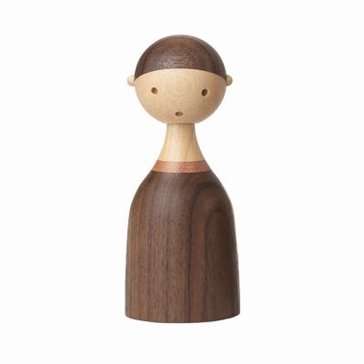 Kin Holzfigur Junge von Architectmade, handgefertigte Holzdeko, minimalistisches Design, EINZELSTÜCK.