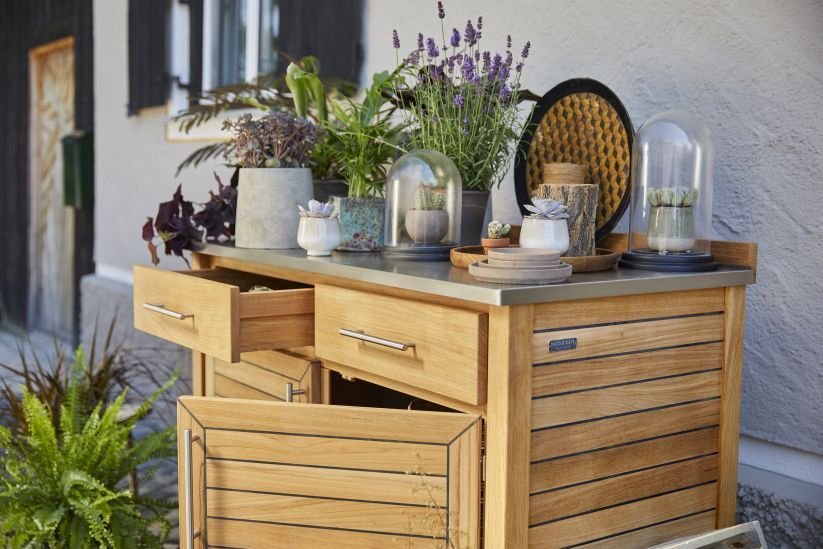 Deck 2-er Element Pflanzboard Outdoor Weishäupl