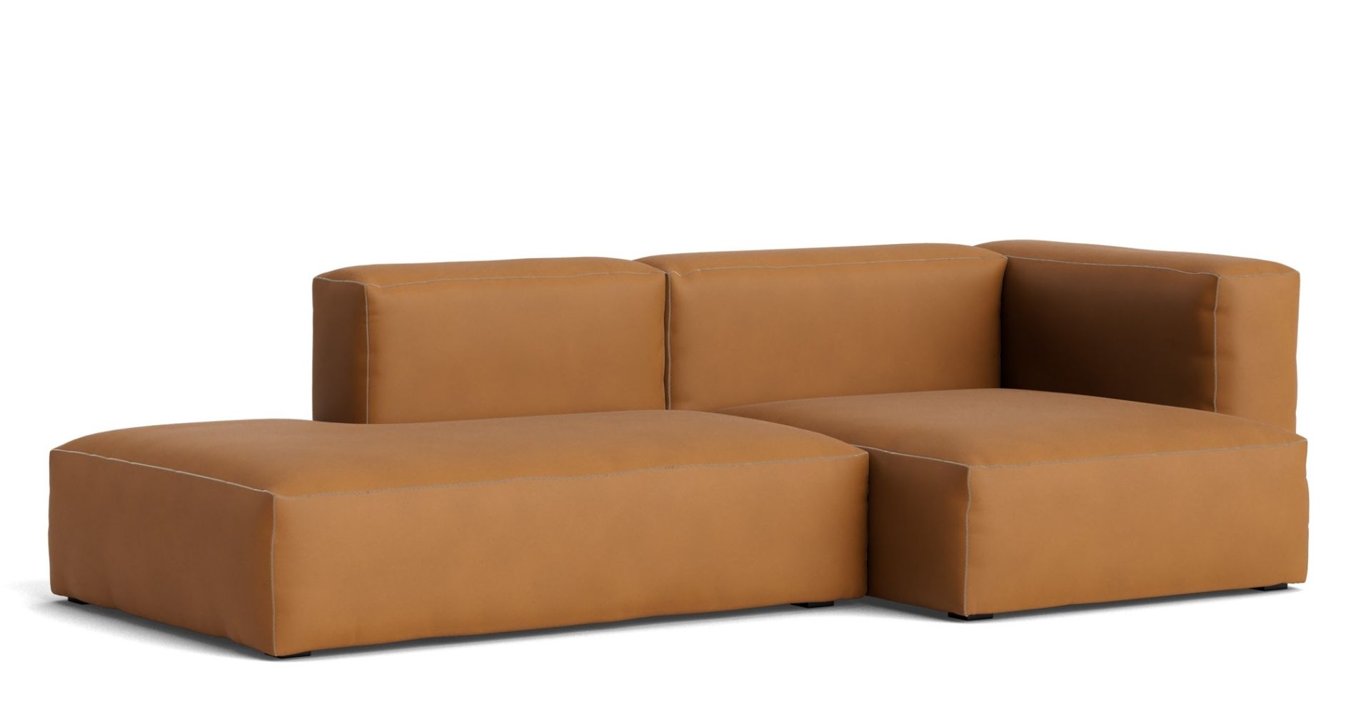 Mags Soft Sofa 2,5-Sitzer Combination 3 mit Armlehne rechts Hay