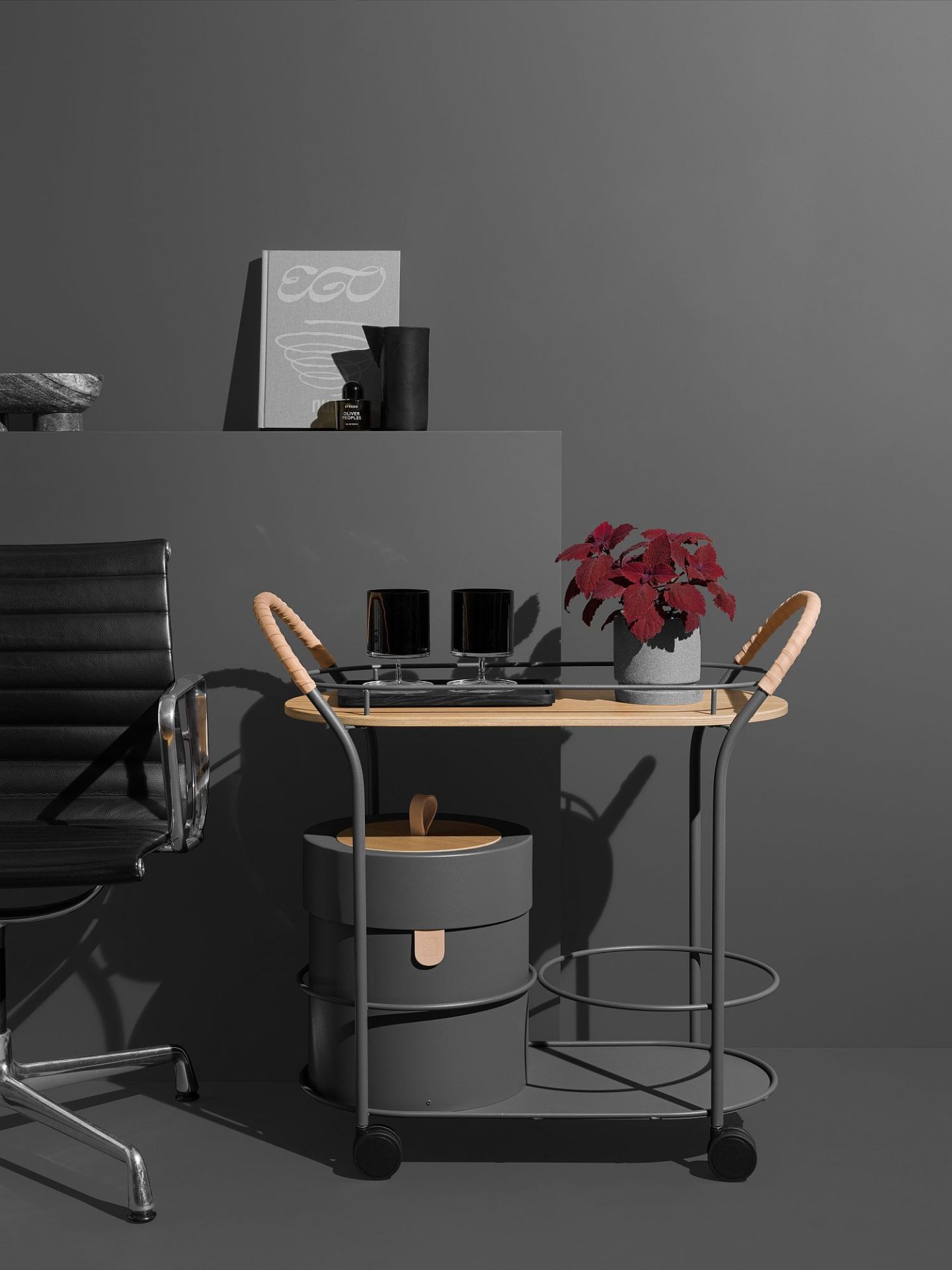 Bistro Trolley Servierwagen Mizetto QUICK SHIP