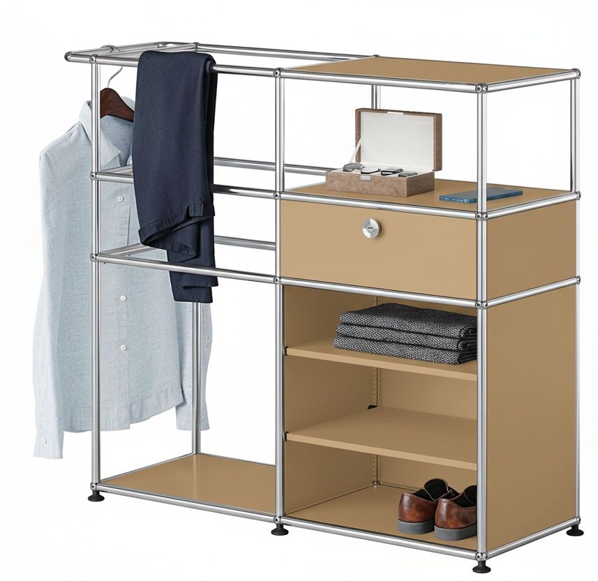 Garderobe USM Haller Beige