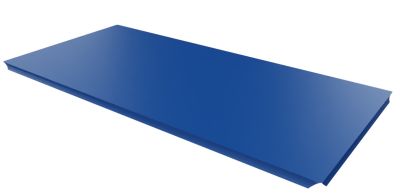 USM Haller Verkleidungselement Metall Ersatzteil enzianblau 75 x 35 cm