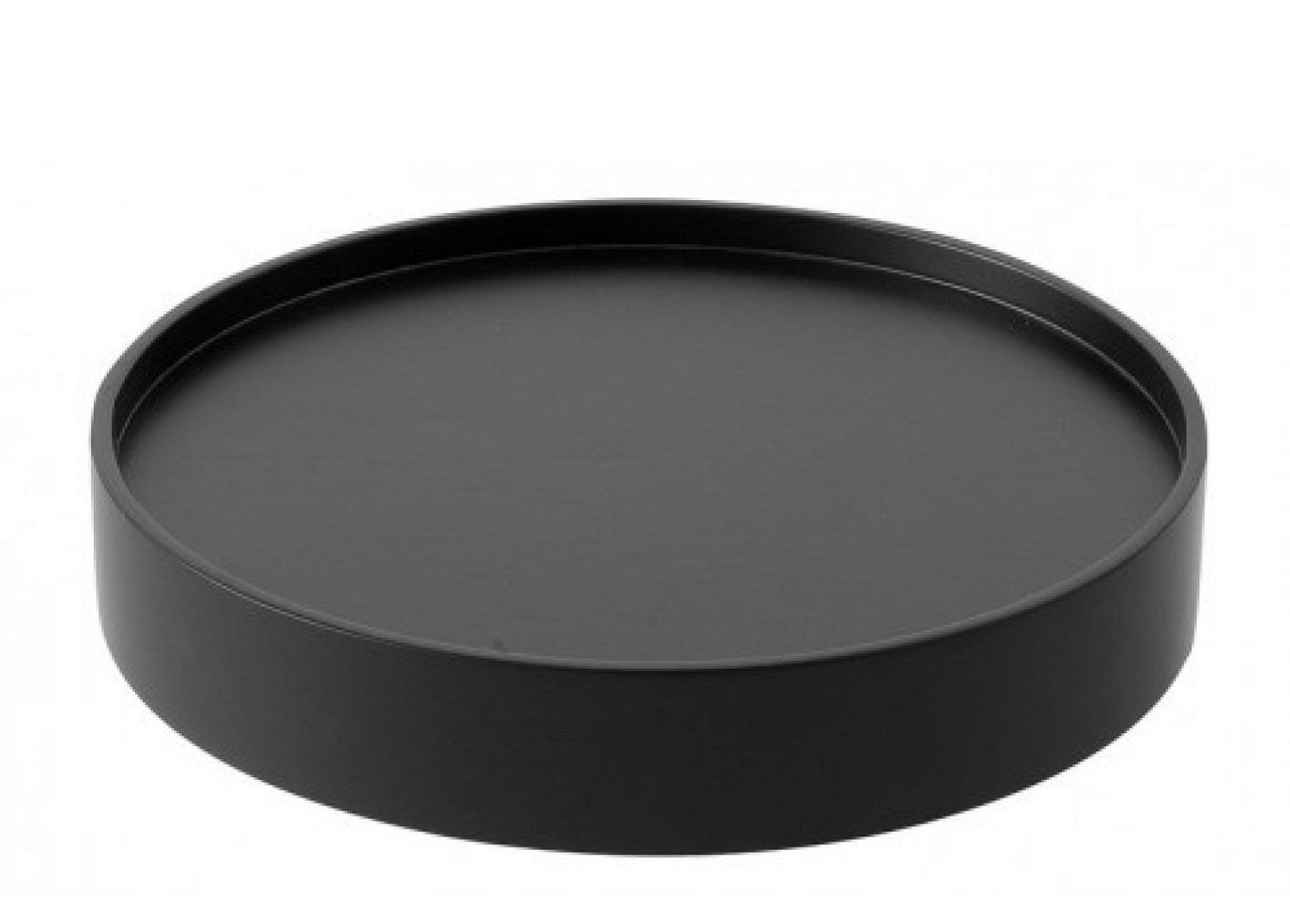 DRUM Tablett groß Ø62 cm Schwarz für Drum Hocker Softline EINZELSTÜCK