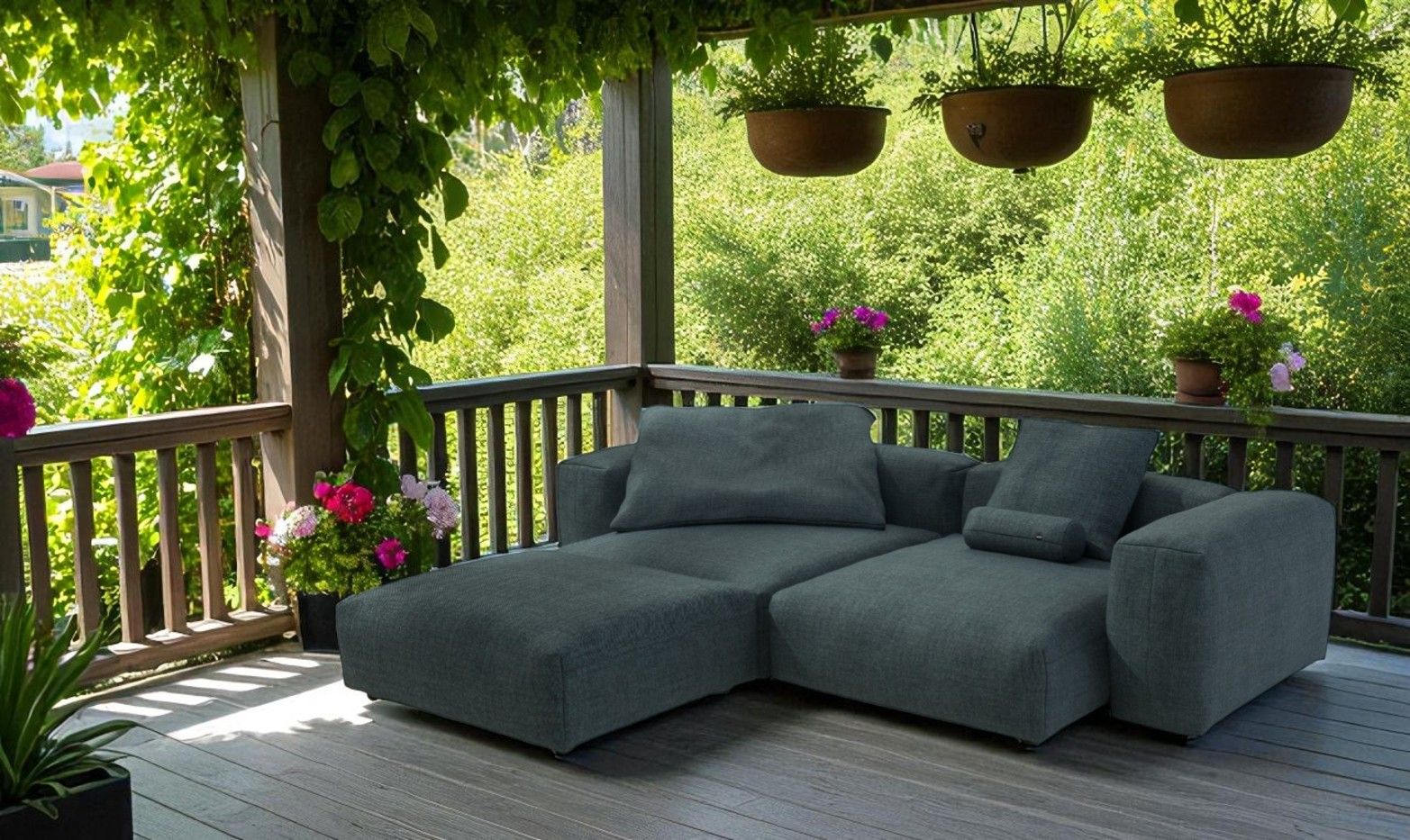 Sofa Set 03 Medium Outdoor 3,5-Sitzer vetsak 