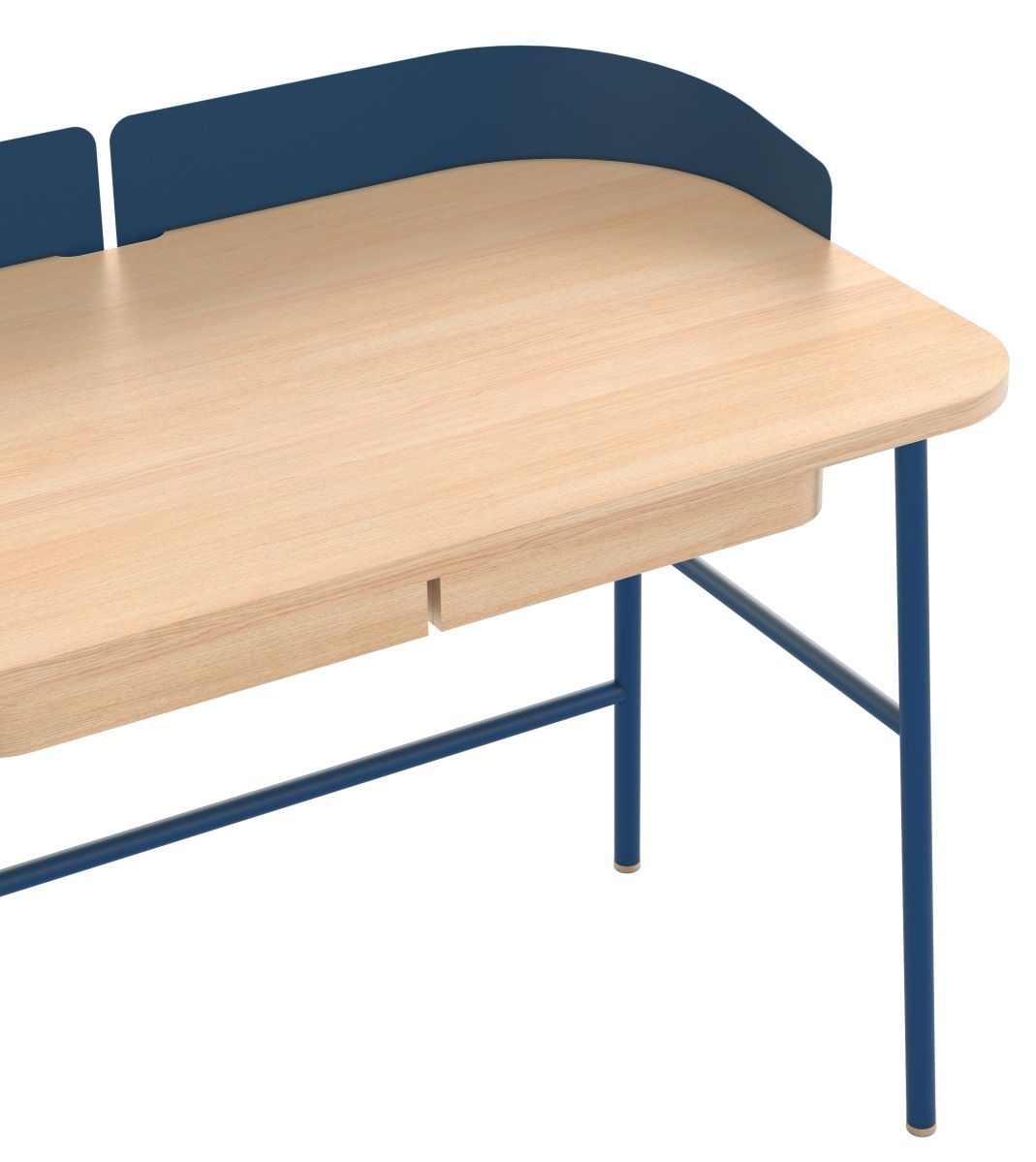 Victor Schreibtisch Hartô Blau matt