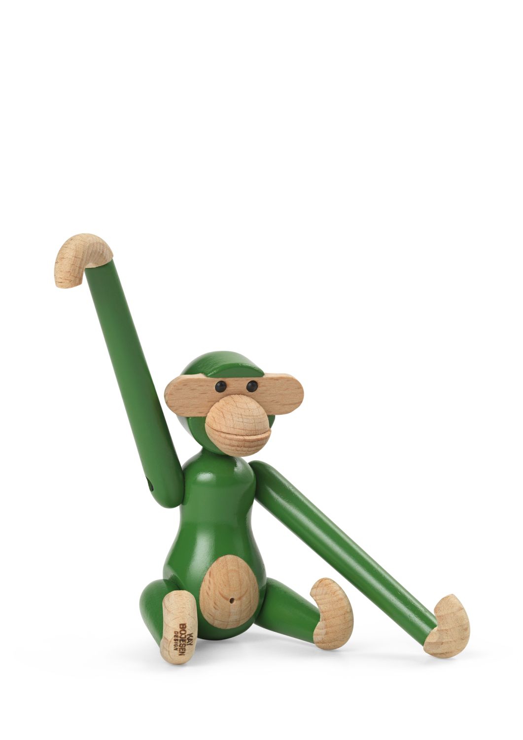 Affe Mini farbig Kay Bojesen Vintage Grün