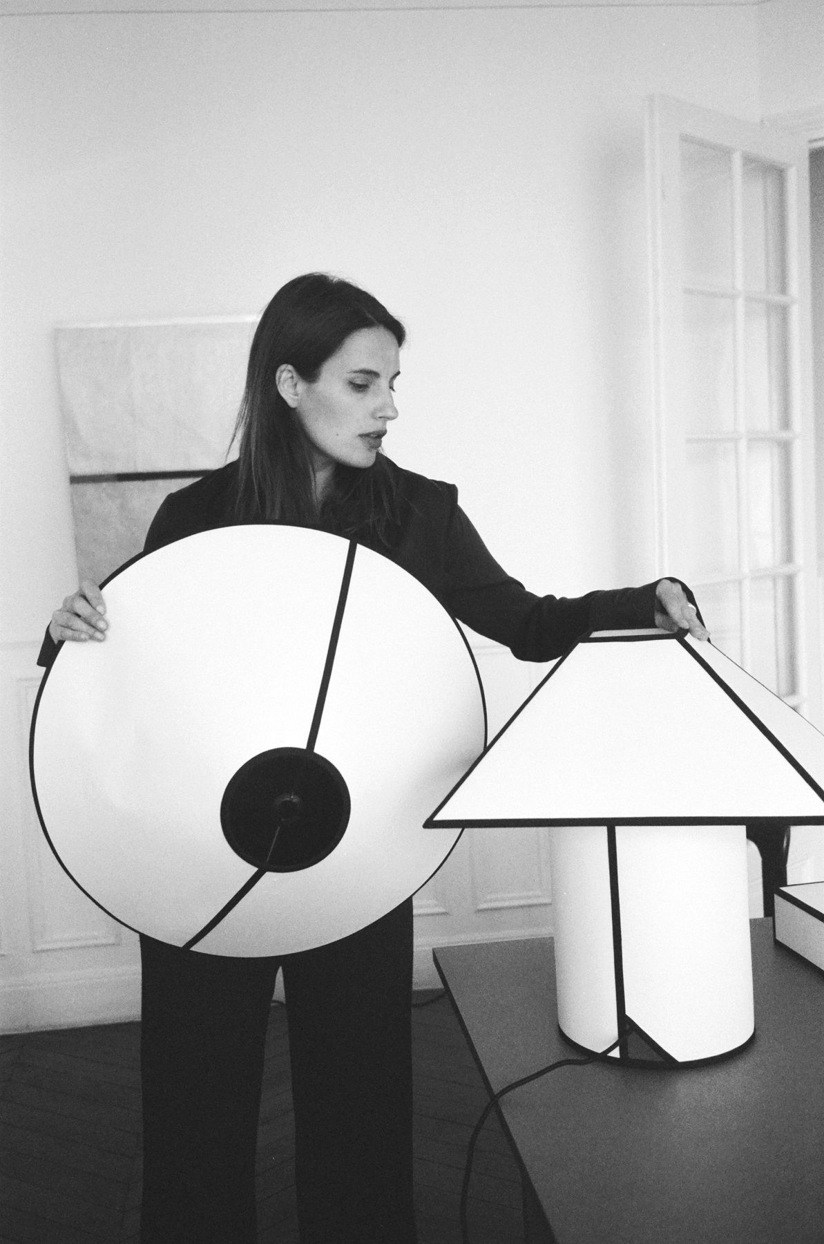 Ava Pyramid Table Lamp Tischleuchte Hay