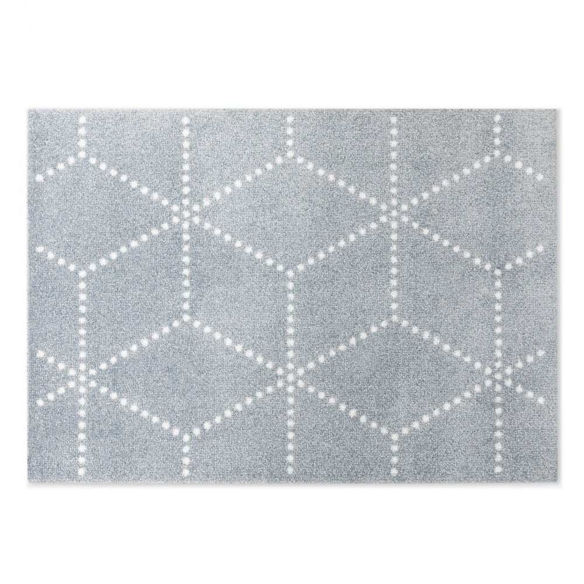 Hagl Indoor / Outdoor Fußmatte Heymat Silber B 60 x T 85 cm