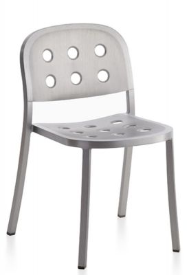 1 Inch All Aluminium Stacking Chair Stuhl stapelbar Emeco